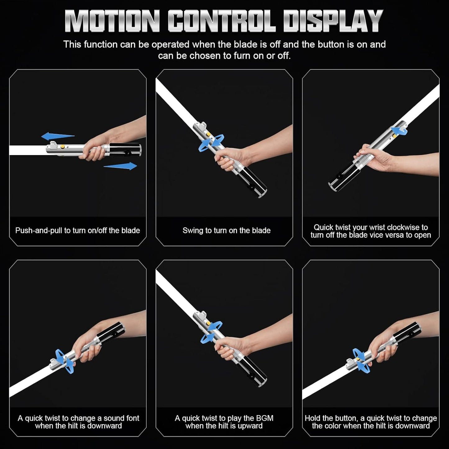 Galactic Duelist SE | App-Controlled RGB Metal Saber ⚔️