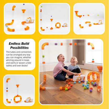 Infinite Air-Flow Building System | Modular STEM Toy for Creative Minds (100% Rechargeable) 🚀