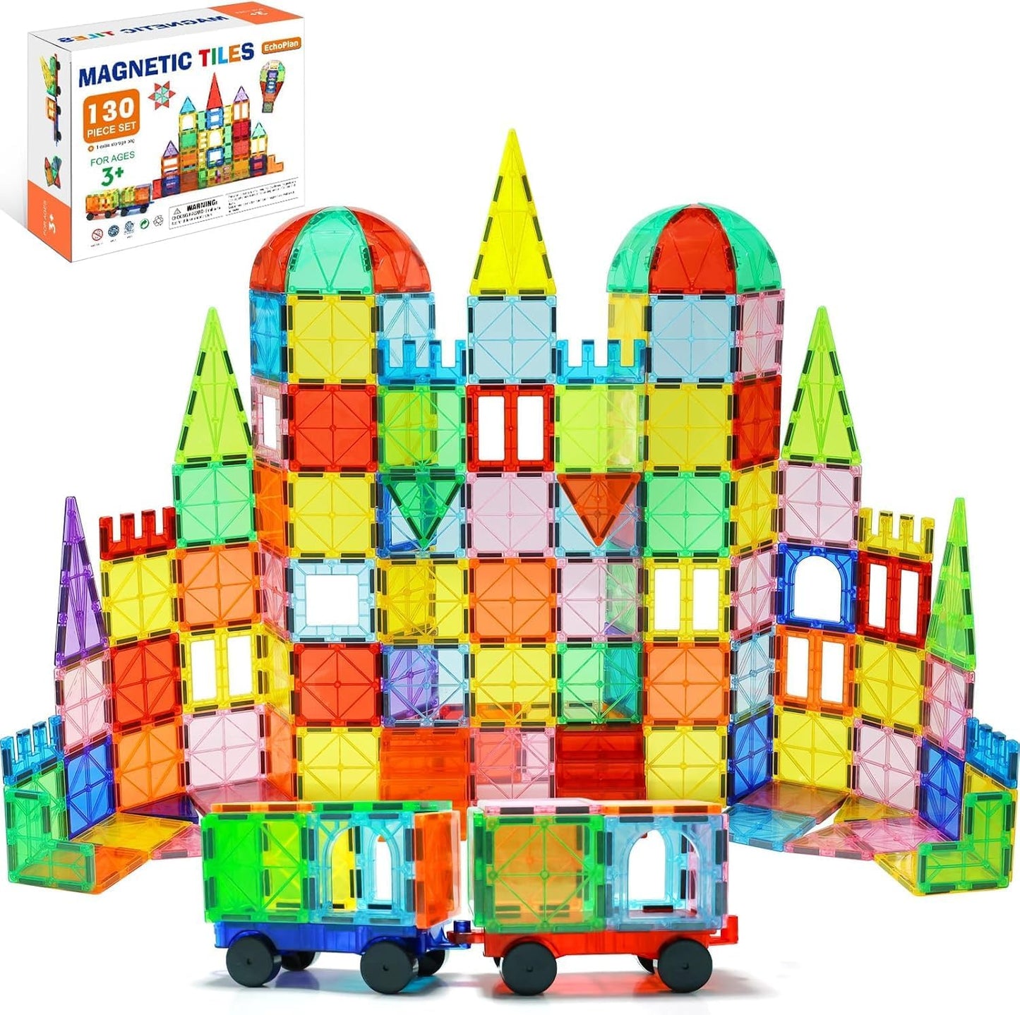 Magnetic Building Set | 3D STEM Construction Toy 🧲