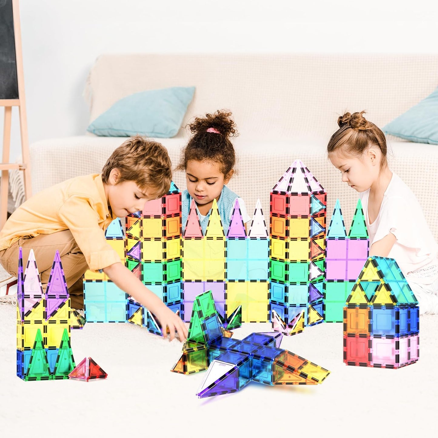 Magnetic Building Set | 3D STEM Construction Toy 🧲